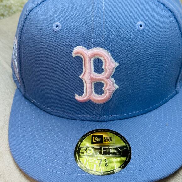 Boston Red Sox New Era Purple Fall Classic 2004 World Series Patch Size 7 5/8 - Picture 3 of 16